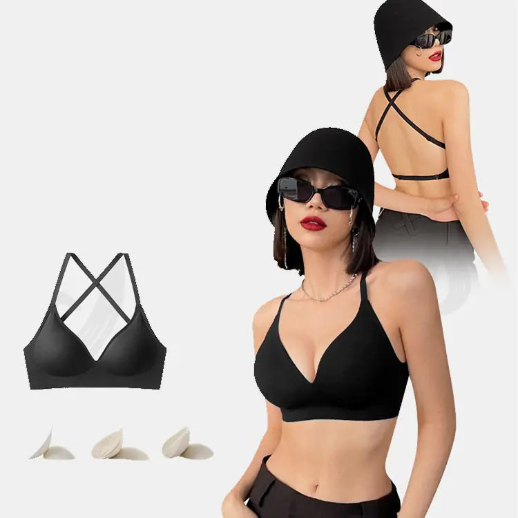 Comfy Elínea Ladies' Seamless Lift Bra for Sport and Lifestyle
