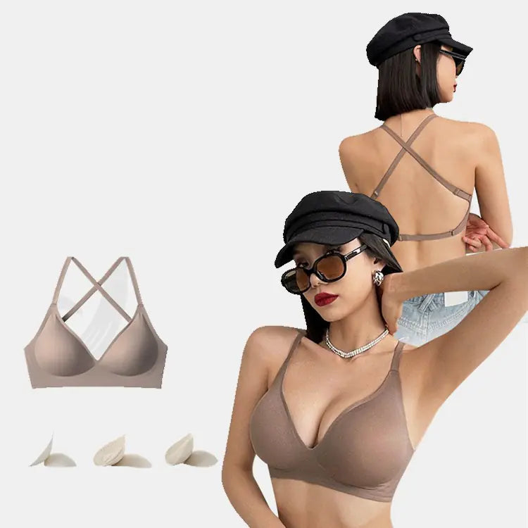 Comfy Elínea Ladies' Seamless Lift Bra for Sport and Lifestyle
