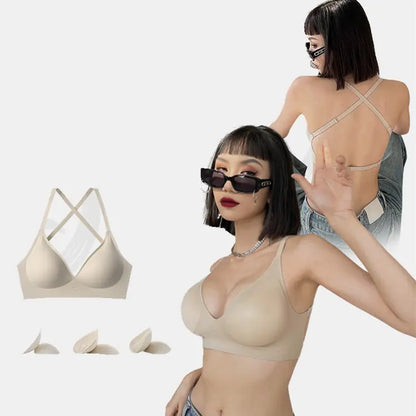 Comfy Elínea Ladies' Seamless Lift Bra for Sport and Lifestyle